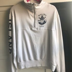 Brandy Melville half zip sweatshirt